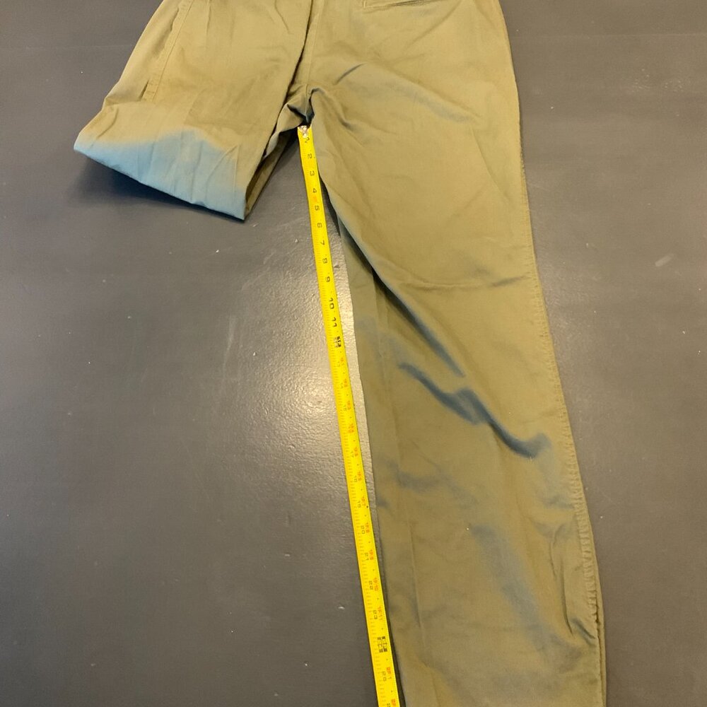 Pendleton Straight Leg Sage Green Chino Pants Women's Size 6 - 31" Inseam - Picture 2 of 7